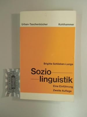 Imagen del vendedor de Soziolinguistik. Eine Einfhrung. a la venta por Druckwaren Antiquariat