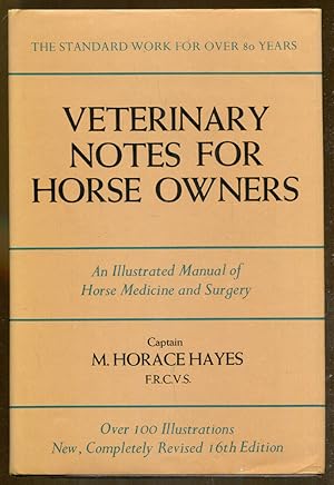 Veterinary Notes For Horse Owners: An Illustrated Manual of Horse Medicine and Surgery