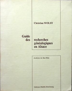 Guide des Recherches Généalogiques en Alsace