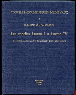 Les Conciles Latran I a Latran IV Concordance, Index, Listes De Frequence, Tables Comparatives