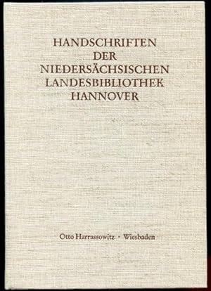 Handschriften Der Niedersachsischen Landesbibliothek Hannover
