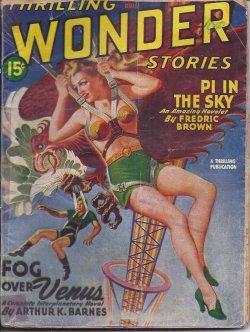 Bild des Verkufers fr THRILLING WONDER Stories: Winter 1945 zum Verkauf von Books from the Crypt