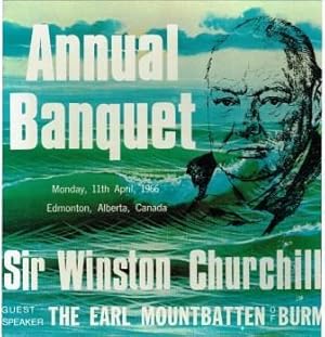 Immagine del venditore per Annual Banquet of the Sir Winston Churchill Society, 1966 venduto da Antiquarius Booksellers