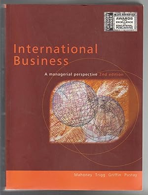 Immagine del venditore per INTERNATIONAL BUSINESS. A Managerial Perspective. 2nd Edition venduto da BOOK NOW