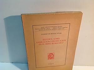 Imagen del vendedor de ESTUDIOS SOBRE ASIMILACION Y DISIMILACION EN EL IBERO ROMANICO BUSTOS TOVAR EUGENIO DE 1960 a la venta por LIBRERIA ANTICUARIA SANZ