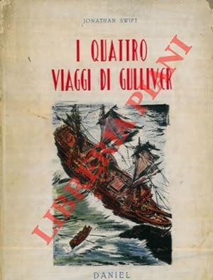 I quattro viaggi di Gulliver. Riduzione di V. Curti. Illustrazioni di L. Apolloni.
