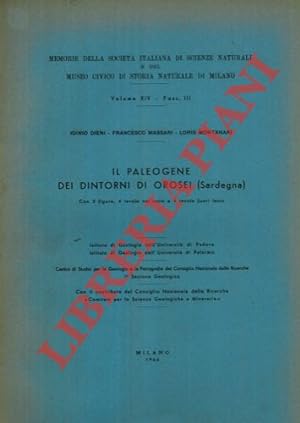 Immagine del venditore per Il Paleogene dei dintorni di Orosei (Sardegna) . venduto da Libreria Piani