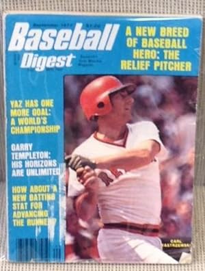 Bild des Verkufers fr Baseball Digest, September 1977 zum Verkauf von My Book Heaven
