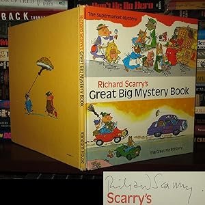 RICHARD SCARRY'S GREAT BIG MYSTERY BOOK Signed 1st