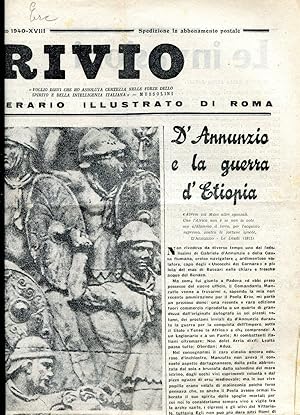 QUADRIVIO, grande settimanale letterario illustrato di Roma - 1940 n.23 del 31 marzo 1940 ) - ann...