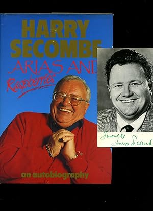 Seller image for Arias and Raspberries; An Autobiography Volume 1 The Raspberry Years [With Signed Photograph of Harry Secombe] for sale by Little Stour Books PBFA Member