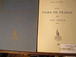 Généalogie - Les Pairs de France sous l'Ancien Régime - Complet en 2 volumes(Etude exhaustive de ...