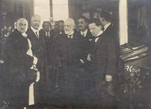 INAUGURAZIONE della Mostra Didattica a Firenze. Aprile 1925. On. Calò, S.A.R. Duca di Genova.