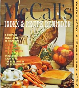 McCall's Index & Recipe Reminder, Last Volume of Collection: McCall's Cookbook Collection Series