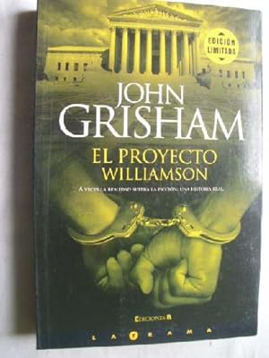 Imagen del vendedor de EL PROYECTO WILLIAMSON a la venta por Librera Maestro Gozalbo