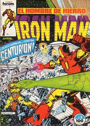 Imagen del vendedor de IRON MAN. EL HOMBRE DE HIERRO. N 3. DUELO ESPACIAL. CONTRA CENTURIN! a la venta por angeles sancha libros