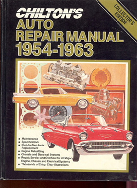 Image du vendeur pour Chilton's Auto Repair Manual, 1954-1963 - Collector's Edition mis en vente par Don's Book Store