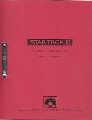 Star Trek III: Return to Genesis - Movie Script