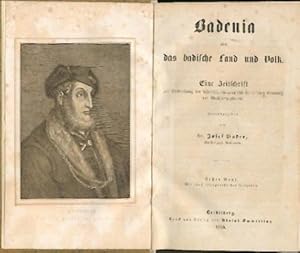 Bild des Verkufers fr Badenia oder das badische Land und Volk. Eine Zeitschrift zur Verbreitung der historisch-topographisch-statistischen Kenntni des Groherzogthums. Band I (von 3). (Neue Folge). zum Verkauf von Antiquariat Kaner & Kaner GbR