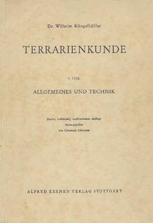 Terrarienkunde. 2. vollständig neubearbeitete Auflage. Hrsg. v. Christian Scherpner. 4 Bände.