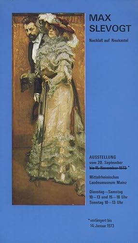 Seller image for Max Slevogt. Nachlass auf Neukastel. Ausstellungskatalog. for sale by Antiquariat Kaner & Kaner GbR