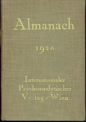 Seller image for Almanach fr das Jahr 1928. Hrsg. v. A. J. Storfer. for sale by Antiquariat Kaner & Kaner GbR