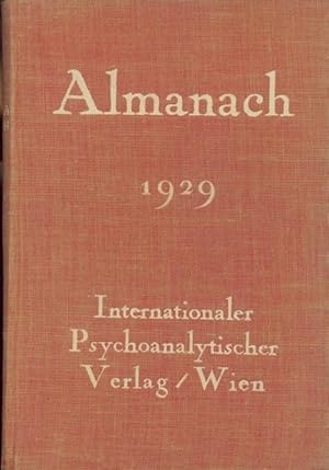 Seller image for Almanach fr das Jahr 1929. Hrsg. v. A. J. Storfer. for sale by Antiquariat Kaner & Kaner GbR