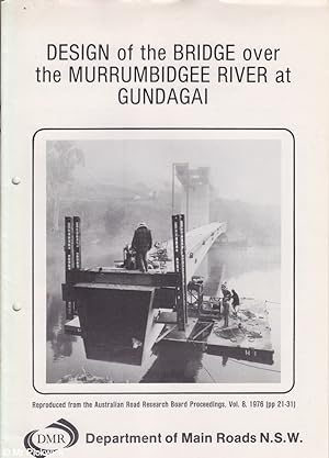Seller image for Design of the Bridge over the Murrumbidgee River at Gundagai for sale by Mr Pickwick's Fine Old Books