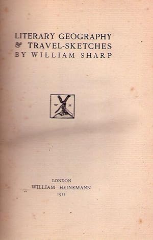 LITERARY GEOGRAPHY & TRAVEL SKETCHES