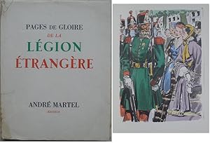 Seller image for Pages de gloire de la Lgion trangre. for sale by Librairie les mains dans les poches