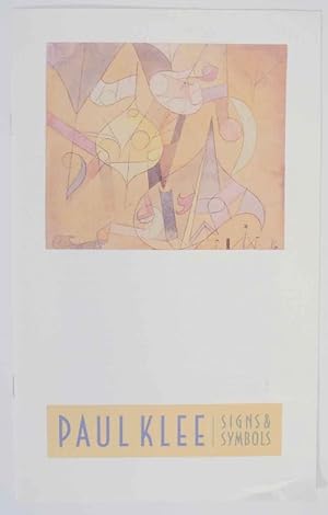 Bild des Verkufers fr Paul Klee: Signs & Symbols zum Verkauf von Jeff Hirsch Books, ABAA