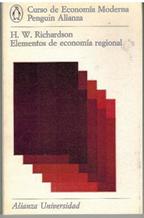 Imagen del vendedor de ELEMENTOS DE ECONOMIA REGIONAL a la venta por ALZOFORA LIBROS