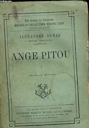 Image du vendeur pour ANGE PITOU. TOME 1. mis en vente par Le-Livre