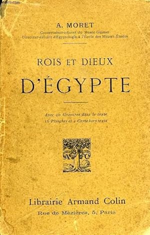 Bild des Verkufers fr ROIS ET DIEUX D'EGYPTE zum Verkauf von Le-Livre