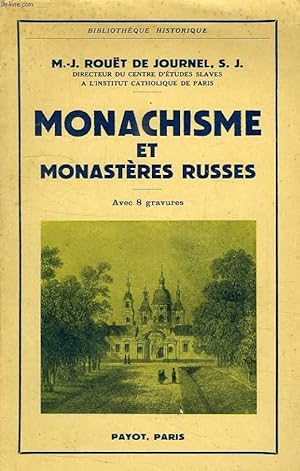 Bild des Verkufers fr MONACHISME ET MONASTERES RUSSES zum Verkauf von Le-Livre