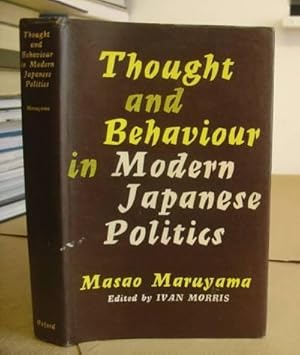 Bild des Verkufers fr Thought And Behaviour In Modern Japanese Politics zum Verkauf von Eastleach Books