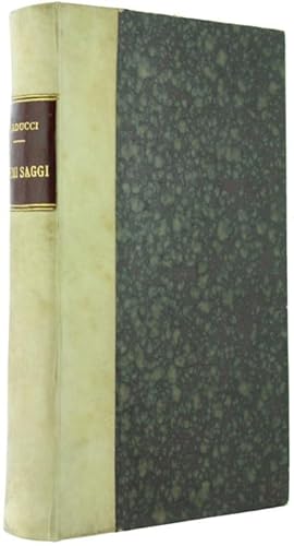 Seller image for PRIMI SAGGI.: for sale by Bergoglio Libri d'Epoca