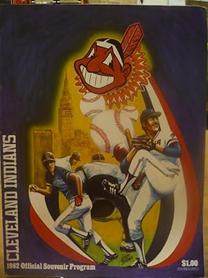 Bild des Verkufers fr Cleveland Indians 1982 Official Souvenir Program zum Verkauf von Randy Berry