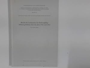 Seller image for Bericht des Landesamtes fr Denkmalpflege ber die Jahre 1962 und 1963. for sale by ANTIQUARIAT FRDEBUCH Inh.Michael Simon