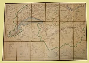 Carta geografica della Svizzera edizione tedesca