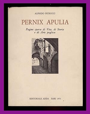 Imagen del vendedor de Puglia Capitanata Petrucci Alfredo Perni x Apulia 1971 a la venta por Studio Bibliografico Imprimatur