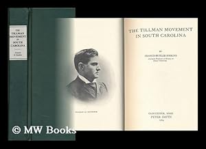 Bild des Verkufers fr The Tillman Movement in South Carolina, by Francis Butler Sinkins zum Verkauf von MW Books