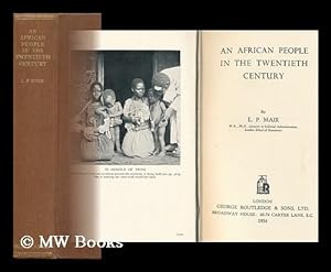 Imagen del vendedor de An African People in the Twentieth Century, by L. P. Mair a la venta por MW Books