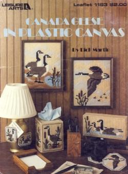 Bild des Verkufers fr Canada Geese in Plastic Canvas Leaflet 1183 zum Verkauf von The Book Faerie