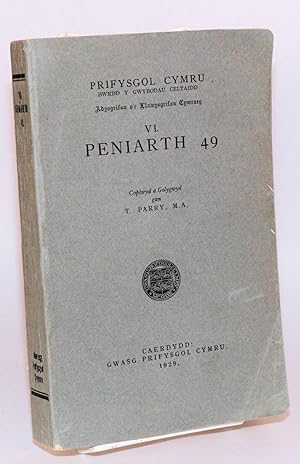 Seller image for Peniarth 49 for sale by Bolerium Books Inc.