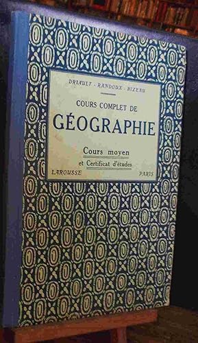 Image du vendeur pour COURS COMPLET DE GEOGRAPHIE mis en vente par Livres 113