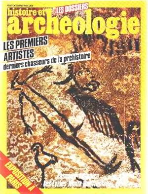 Histoire et archeologie n° 87 / les premiers artistes derniers chasseurs de la prehistoire