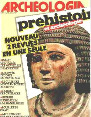 Prehistoire et archeologie n° 165 / une vallée des merveilles en mongolie