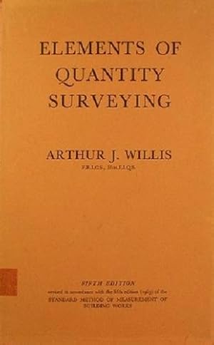 Elements Of Quantity Surveying