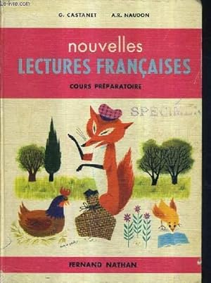 Imagen del vendedor de NOUVELLES LECTURES FRANCAISES - COURS PREPARATOIRE. a la venta por Le-Livre